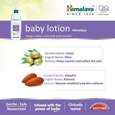 Himalaya Baby Body Lotion, For All Skin Types (400 ml)